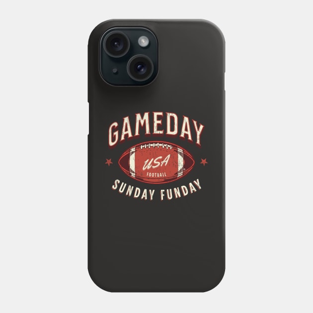 Game day / Sunday Funday / Footbal Phone Case by Yurko_shop