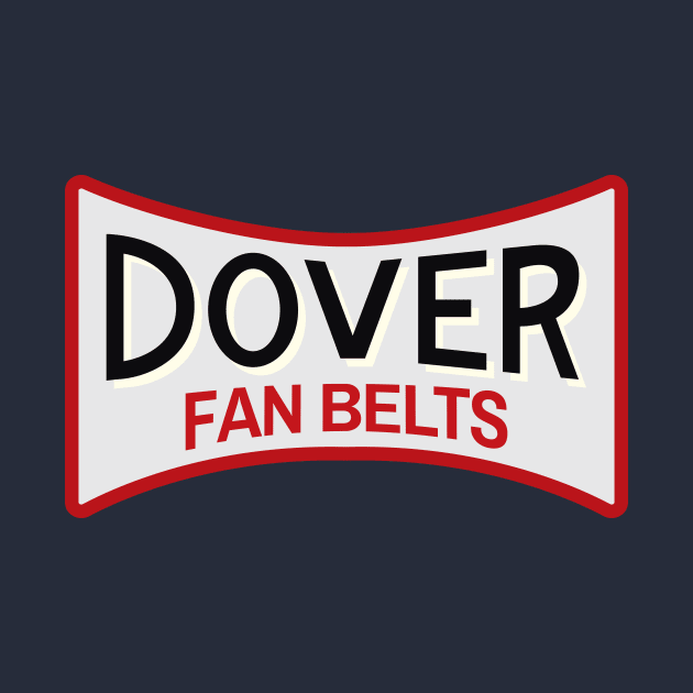 Dover Fan Belts (Original Design - Dark Blue by jepegdesign