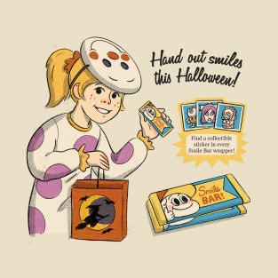 Hand out Smiles Vintage Ad T-Shirt