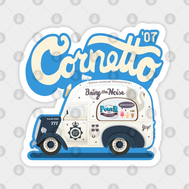 Ode to Cornetto 2 Magnet by reglapid