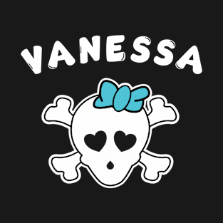 Piratin Vanessa Design For Girls And Women T-Shirt
