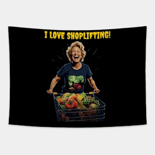 I love shoplifting! Tapestry