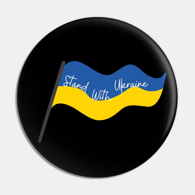 Ukraine Support No War Promote Peace Pin by Vity
