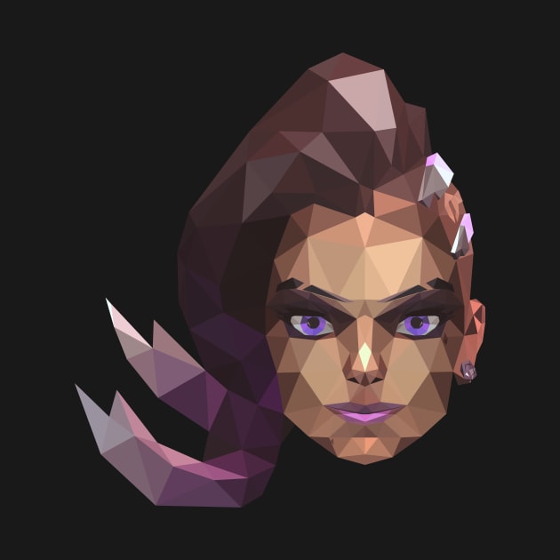 Triangle Low Poly Sombra by hoodwinkedfool