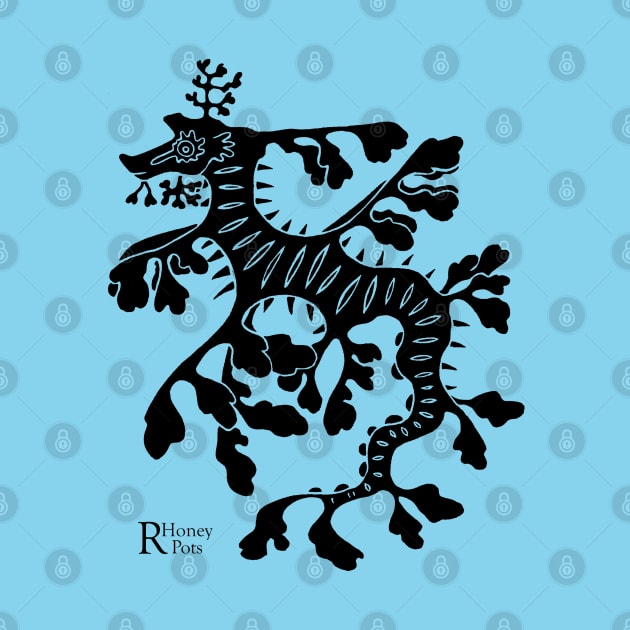 Leafy Seadragon by R Honey Pots