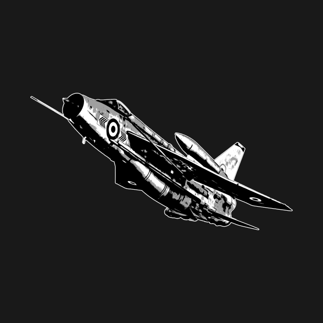 English Electric Lightning Jet Fighter Aircraft RAF Airplane Plane by BeesTeez