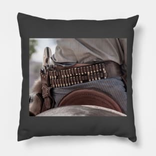 Six Shooter Gunslinger Pillow