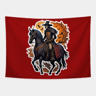 Halloween horseman Tapestry