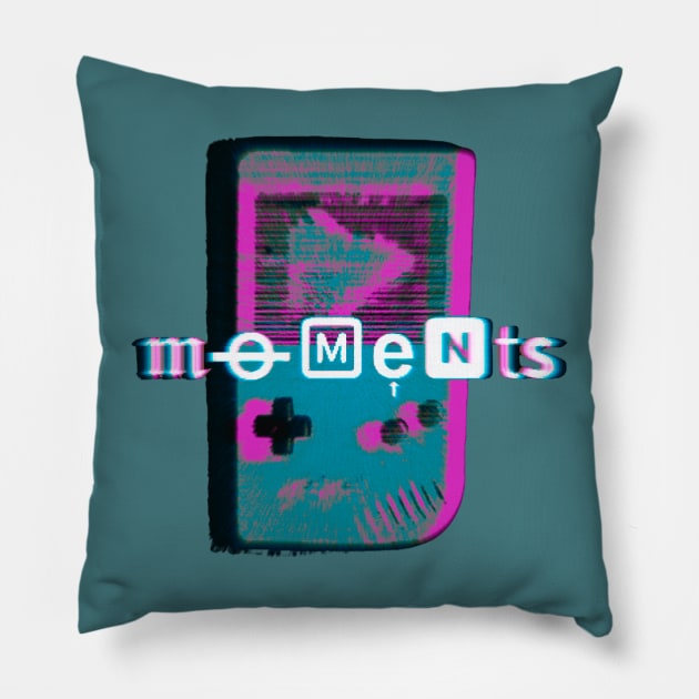 Moments in Bits Pillow by casualteesinc