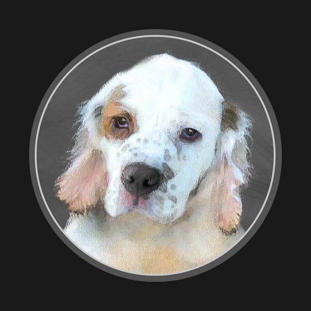 Clumber Spaniel Puppy by Alpen Designs