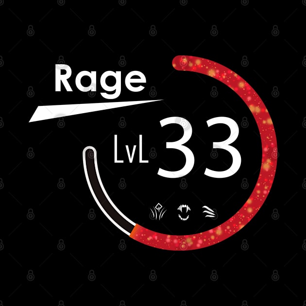 Rage level 33 by t4tif