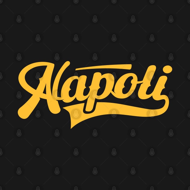 Napoli lettering - Italy - gente e miez' a via by Boogosh