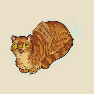 Catloaf: Cheddar Bread (Orange tabby) T-Shirt