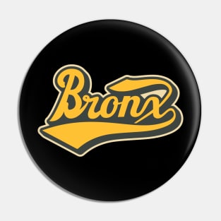 ew York Bronx - New York Bronx Schriftzug - Bronx Logo Pin