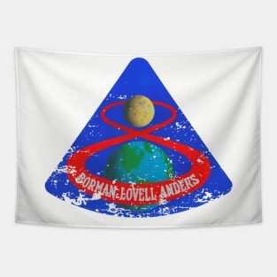 Apollo 8 Vintage Insignia Tapestry