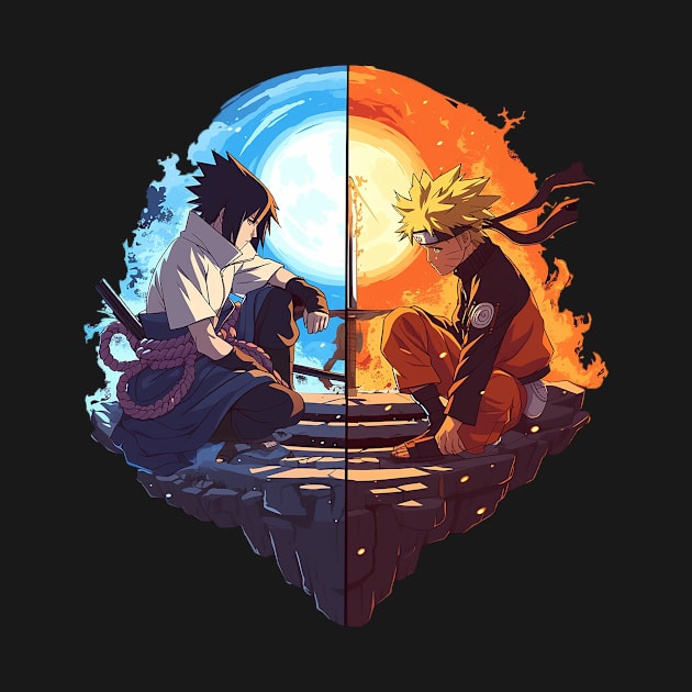 naruto and sasuke by StevenBag