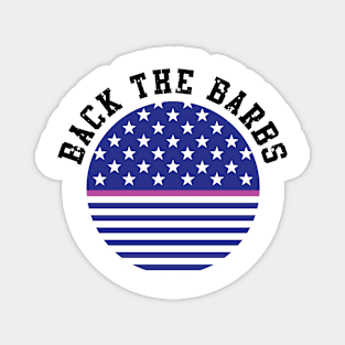 Back the barbs Magnet