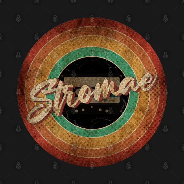 Stromae Vintage Circle Art by antongg