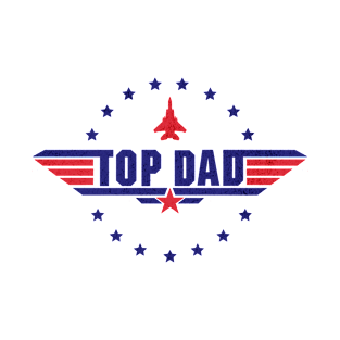 Top Dad Vintage T-Shirt