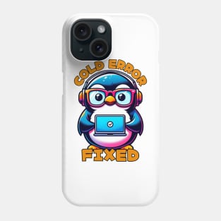 Penguin programmer Phone Case