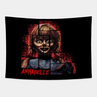 annabelle puzzle Tapestry