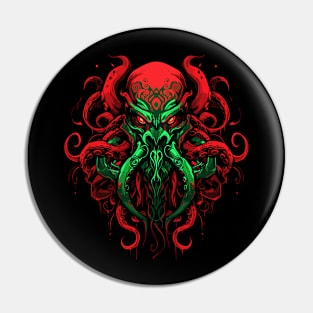 Evil Kraken Pin