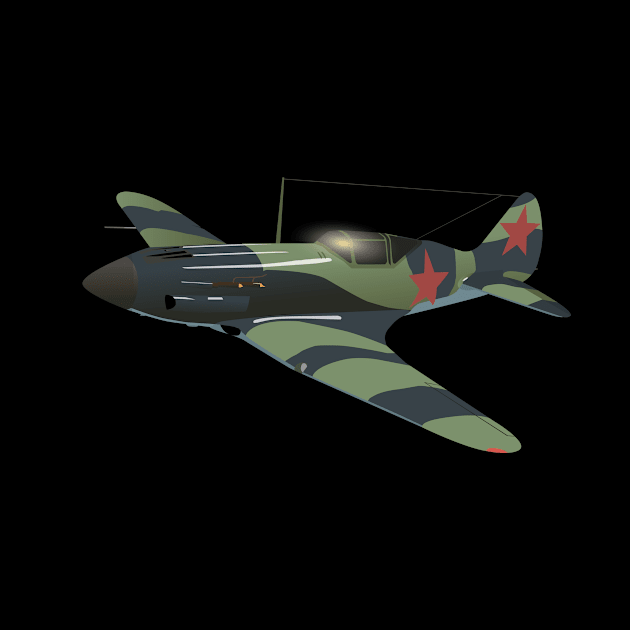 MiG-3 Soviet WW2 Fighter by NorseTech