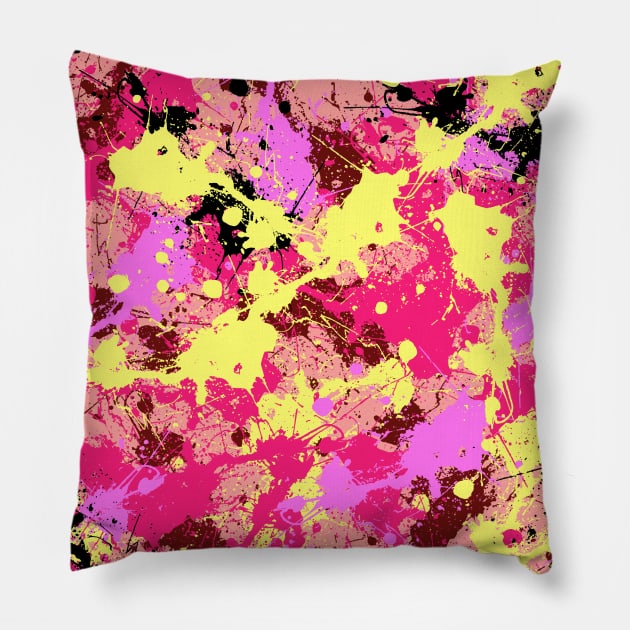 Abstract #9 Pillow by uniqued