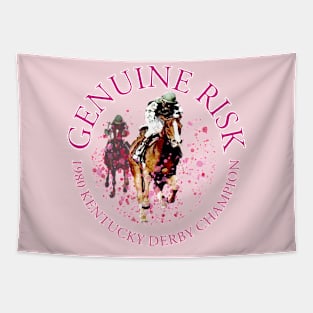 Filly Genuine Risk 1980 Kentucky Derby Champion design Tapestry