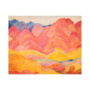 Rainbow Mountains Landscape Nature T-Shirt