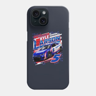 Kyle Larson Navy Draft Phone Case