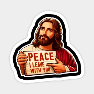 John 14:27 Peace I Leave With You Magnet