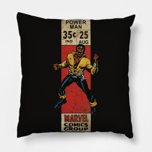 Power Man corner box Pillow