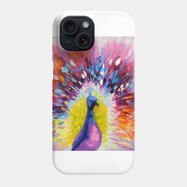 Peacock Phone Case by OLHADARCHUKART