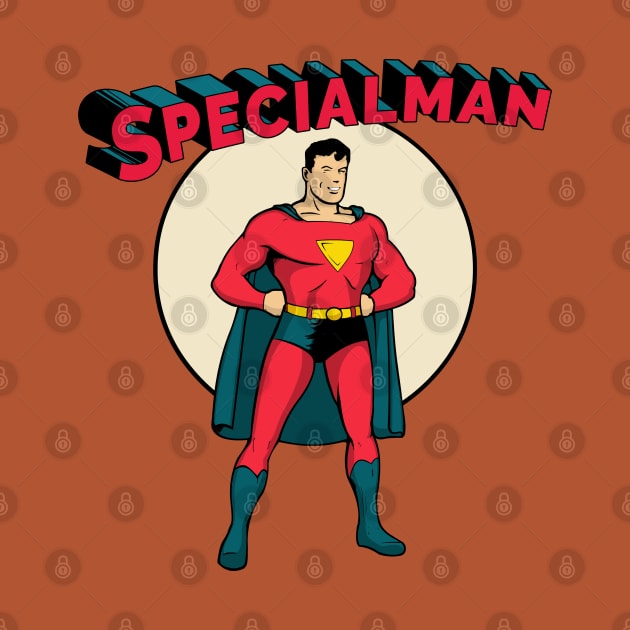 Special Man Hero by tvshirts