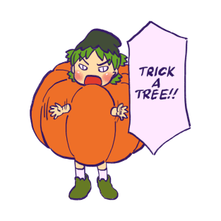 I draw that pumpkin yotsuba trick or treat / yotsubato T-Shirt