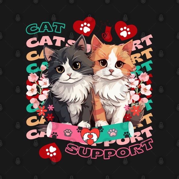 Cat Spirit Support by VicetTees