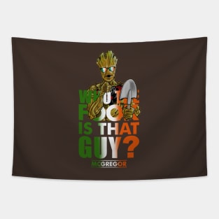 who the fook is that guy  by groot Tapestry