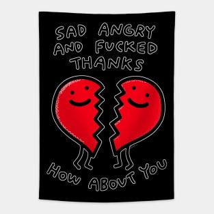 Broken Hearts - JoKoBo Tapestry