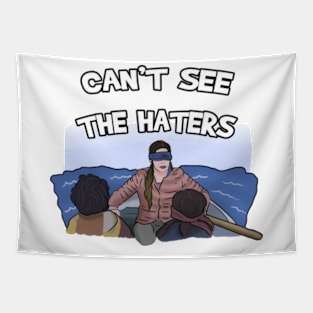 Bird Box Meme Tapestry