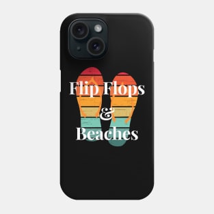 Flip flops & Beaches Phone Case