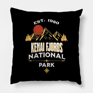 Kenai Fjords National Park Pillow