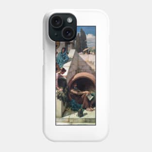 Diogenes by Waterhouse Phone Case