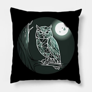 Owl jolson Owl night Pillow