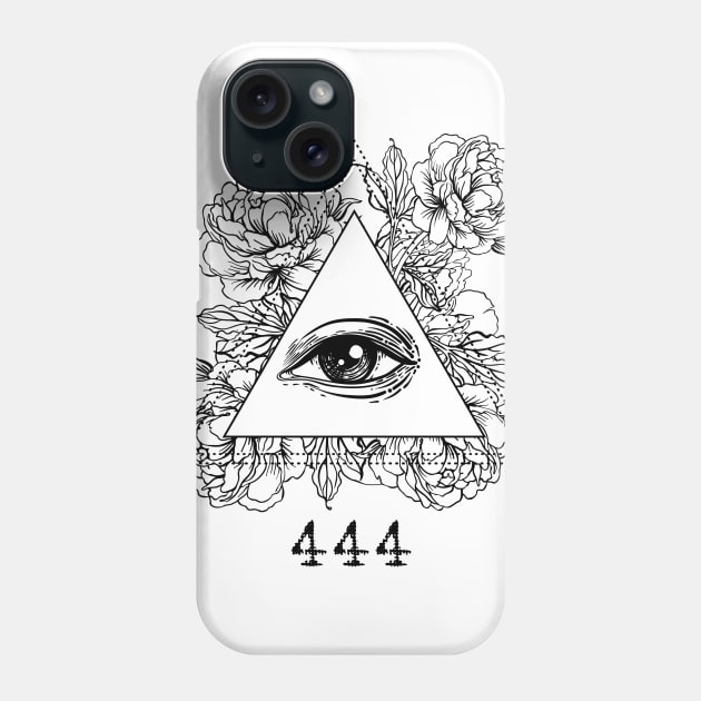 Mystic Number 444 Phone Case by Amanda Jane