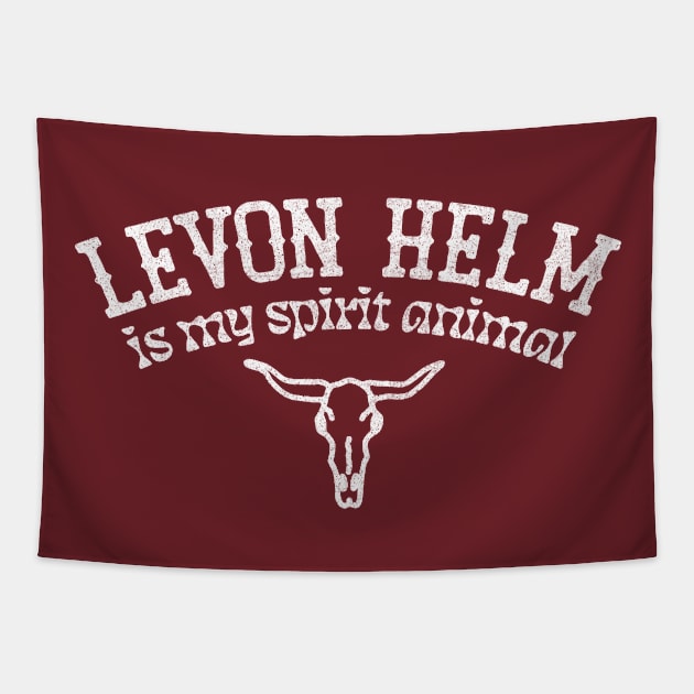 Levon Helm Is My Spirit Animal / Country Music Fan Gift Tapestry by DankFutura