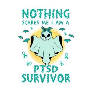 PTSD Awareness Awareness - boo ghost halloween T-Shirt