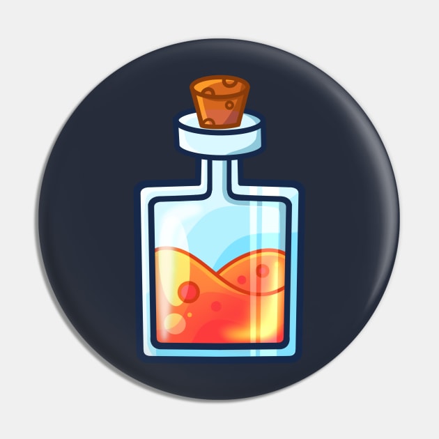 Health Potion Pin by nataliesnow24