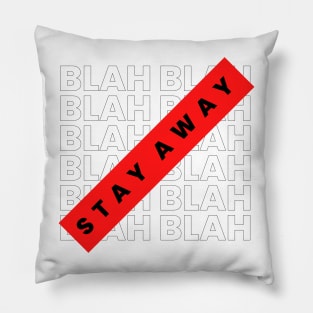 BLAH BLAH BLAH Pillow