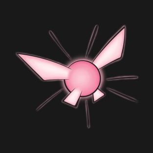 Glowing Fairy, Pink T-Shirt